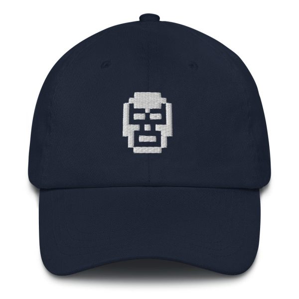 8-Bit Luchador Dad hat Online now