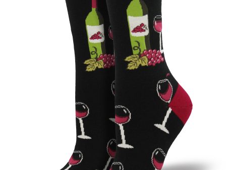 Women s  Wine Scene  Socks on Sale