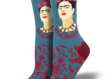 Women s Frida Kahlo  Fearless Frida  Socks Hot on Sale