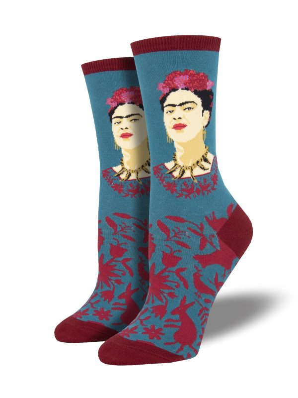 Women s Frida Kahlo  Fearless Frida  Socks Hot on Sale