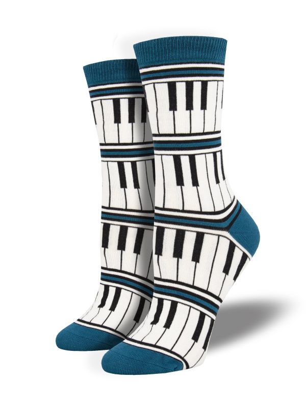 Women s Bamboo  Piano Stripe  Socks Supply