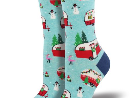 Women s  Christmas Campers  Socks Fashion