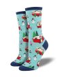 Women s  Christmas Campers  Socks Fashion