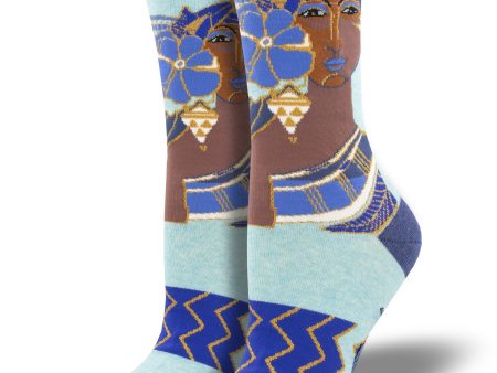 Women s Laurel Burch  Blossoming Woman  Socks on Sale