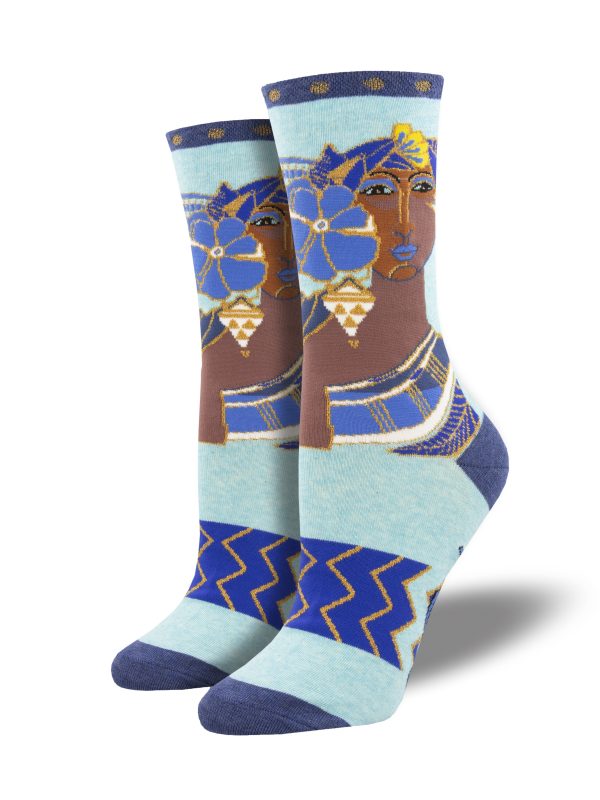 Women s Laurel Burch  Blossoming Woman  Socks on Sale