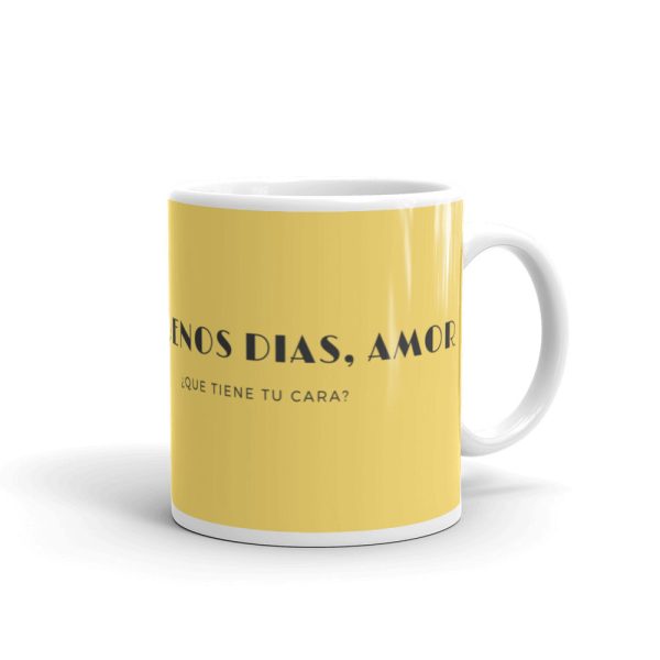 Buenos Dias, Amor Coffee Mug Online Sale