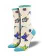 Women s Laurel Burch  Hummingbird Blossom  Socks For Cheap