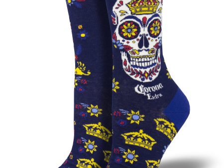 Women s Corona  Muertos  Socks Online Hot Sale