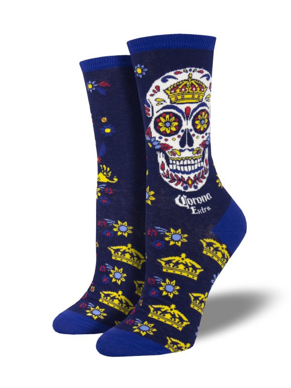 Women s Corona  Muertos  Socks Online Hot Sale