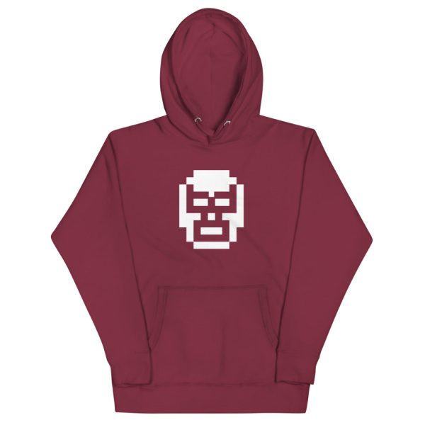 8-Bit Luchador Unisex Hoodie For Cheap