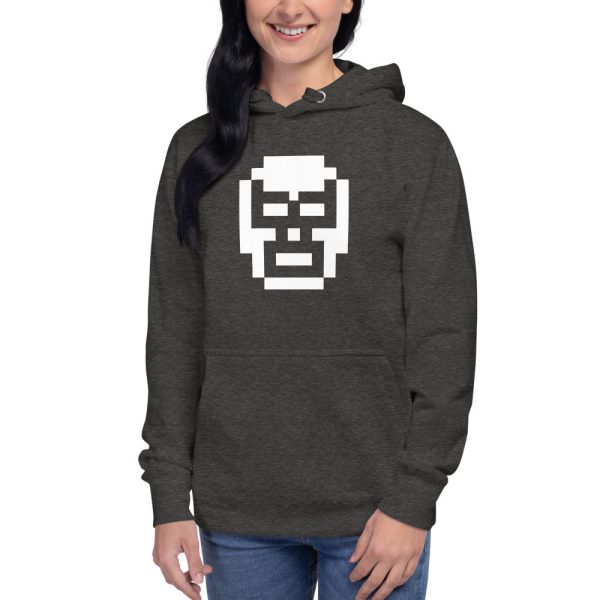 8-Bit Luchador Unisex Hoodie For Cheap