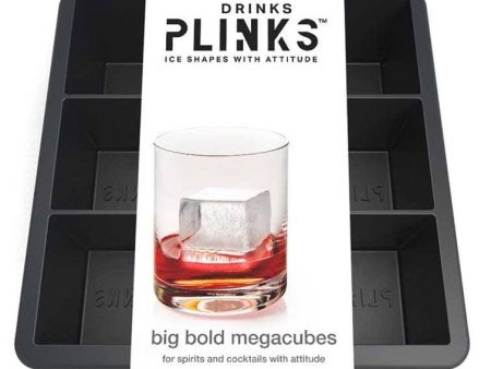 DrinkPlinks Big Bold Megacubes Ice Moulds Online Hot Sale