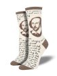 Women s  Shakespeare Sonnet  Socks Hot on Sale