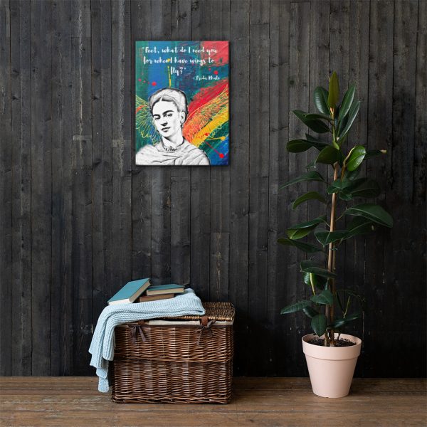 Frida Wings to Fly Canvas Online Sale