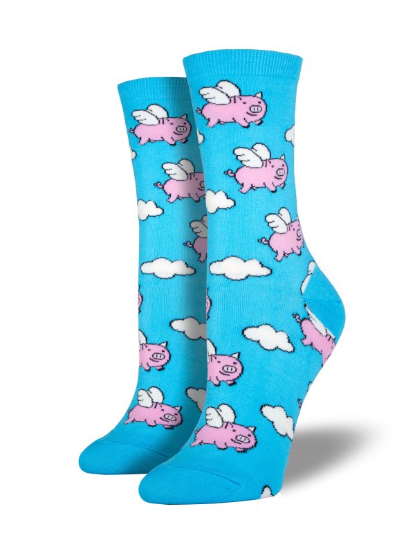 Women s  When Pigs Fly  Socks Fashion