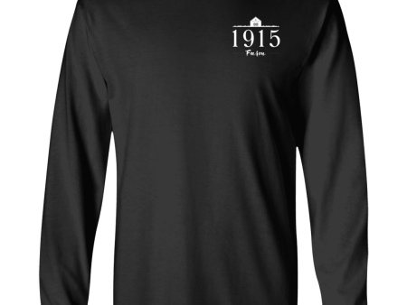 1915 Farm Logo Long Sleeve Shirt Hot on Sale