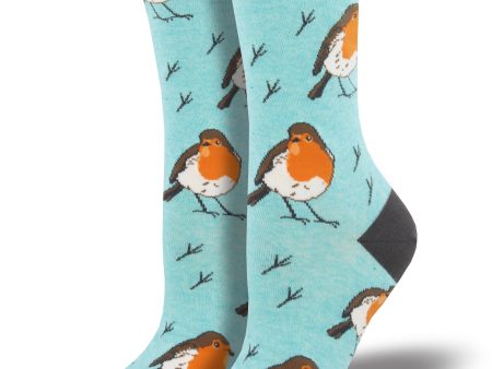 Women s  Robin Your Heart  Socks on Sale