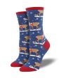 Women s  Winter Reindeer  Socks Online now