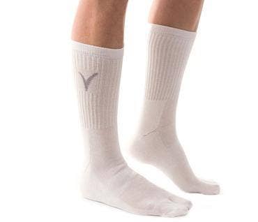 Split Toe Thicker White Crew Flip-Flop Tabi Big Toe Socks Online Hot Sale