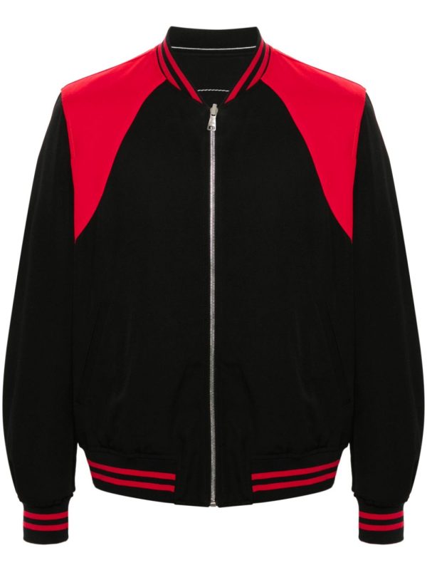 Two-Tone Reversible Bomber Jacket on Sale