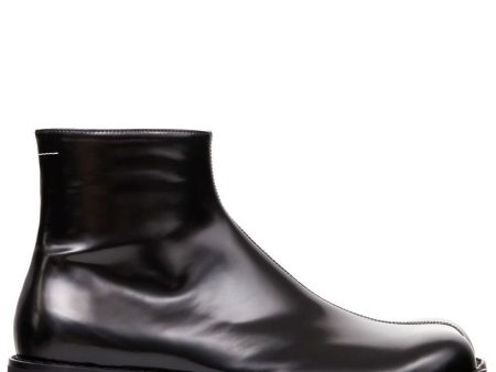 Trunk Leather Ankle Boots Supply