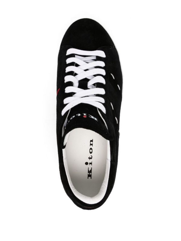 Stitching Leather Sneakers Hot on Sale