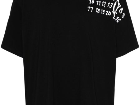 Numbers-Motif T-Shirt Online Sale