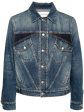 Panelled Denim Jacket Online Sale