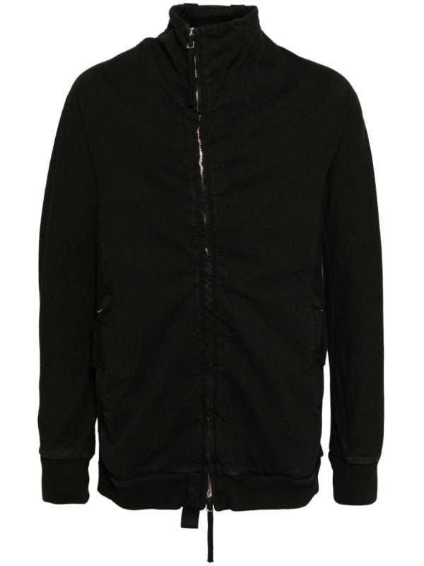 Off-Centre Zip-Fastening Hoodie on Sale