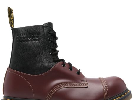 X Dr. Martens Colourblock Ankle Boots Hot on Sale