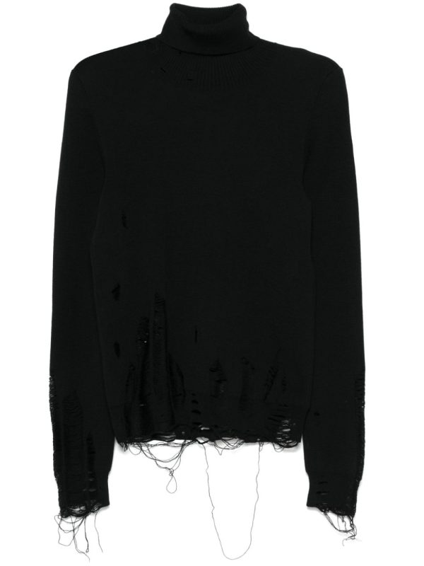 Distressed Sweater Online Hot Sale