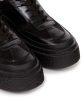 Panelled Patent Leather Sneakers Fashion