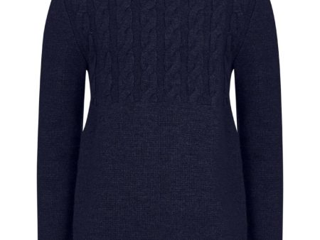 High-Neck Virgin-Wool Sweater For Discount